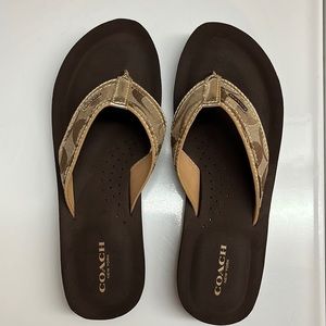 Coach Flip Flops